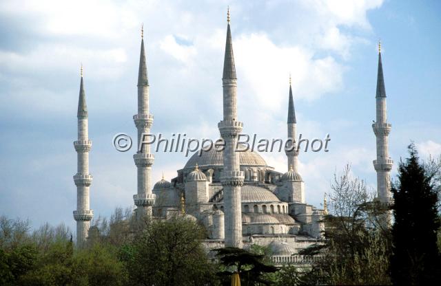 turquie istanbul 07.jpg - MosquÈe bleue (Sultanahmet Camii)Istanbul, Turquie